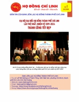 Bản tin Họ Đồng Chí Linh số 1, tháng 1/2020