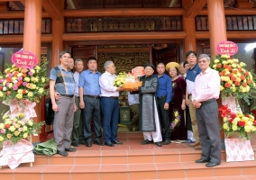 BLL họ Đồng TP Chí Linh dâng hương nhân Giỗ tổ họ Đồng Đăng năm 2023