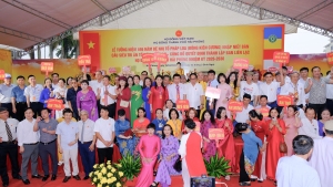 Trang trọng Lễ tưởng niệm 696 năm Đệ nhị Tổ Pháp Loa – Đồng Kiên Cương nhập Niết bàn, công bố Quyết định thành lập BLL họ Đồng TP. Hải Phòng nhiệm kỳ 2026–2030