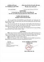 Ban hành Quy chế Tổ chức và Hoạt động của BLL họ Đồng TP. Hải Phòng, nhiệm kỳ 2026–2030