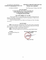 Ban hành Quy chế hoạt động Câu lạc bộ Doanh nhân và Thành viên ưu tú họ Đồng Hải Phòng
