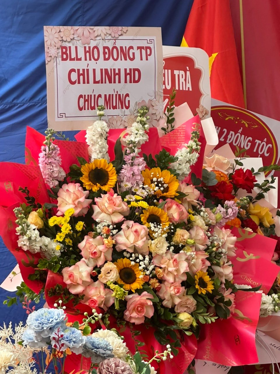 BLL họ Đồng TP Chí Linh chúc mừng hánh thành Nhà thờ họ Đồng phố Phúc Lộc, phường Hưng Đạo, quận Dương Kinh, TP. Hải Phòng