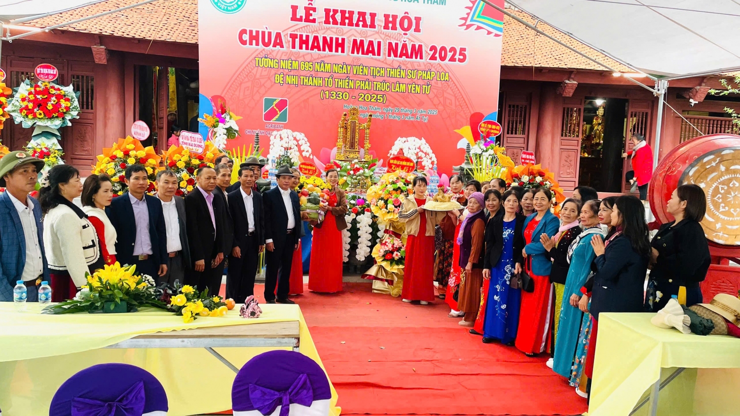 BLL họ Đồng TP. Chí Linh tổ chức lễ dâng hương tưởng niệm 695 năm ngày viên tịch Thiền sư Pháp Loa (1330-2025) tại chùa Thanh Mai