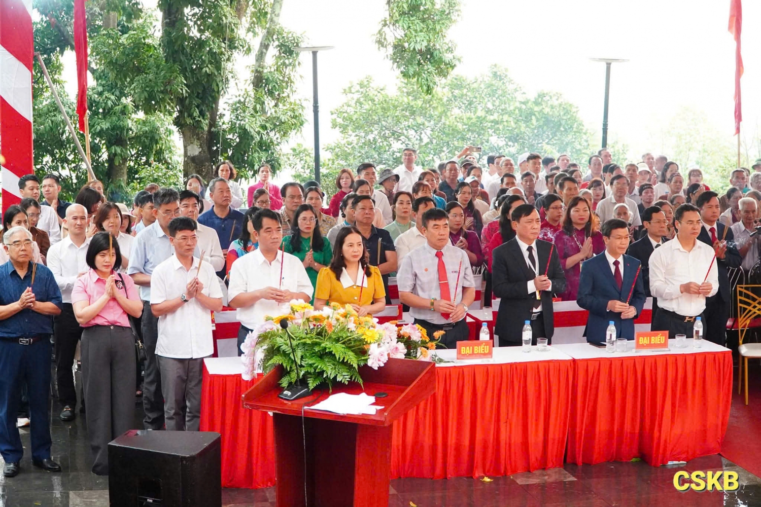 Đoàn đại biểu họ Đồng khu vực Chí Linh, TP. Hải Phòng tham dự Lễ rước bộ, Lễ khai hội truyền thống chùa Thanh Mai năm 2026